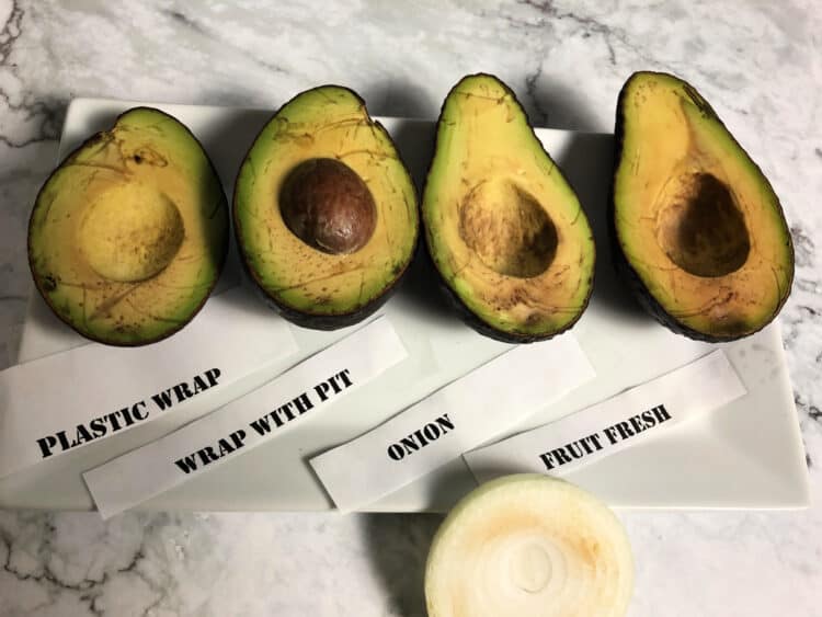 tips for keeping cut avocados green