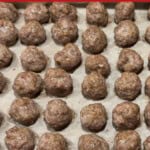 freezer (meal prep) meatballs pin.