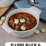pin for hamburger barley soup.