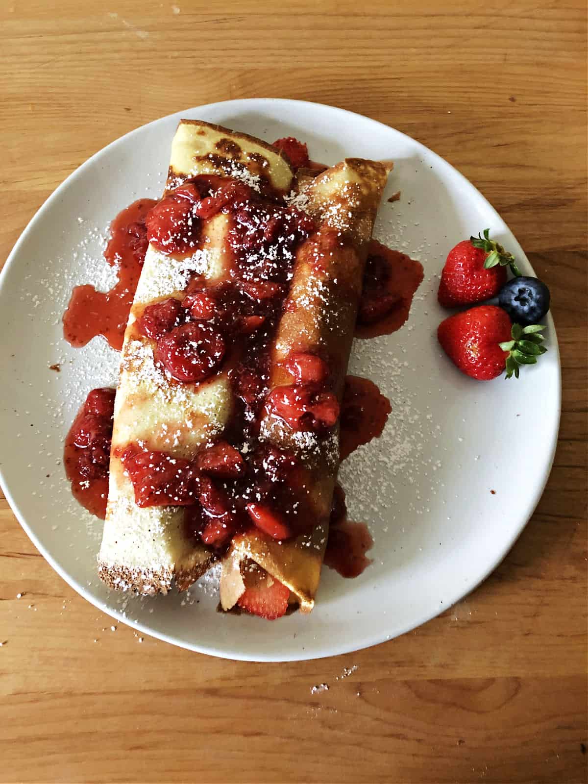 Fruit Crepes Both Easy and Fancy! Sula and Spice