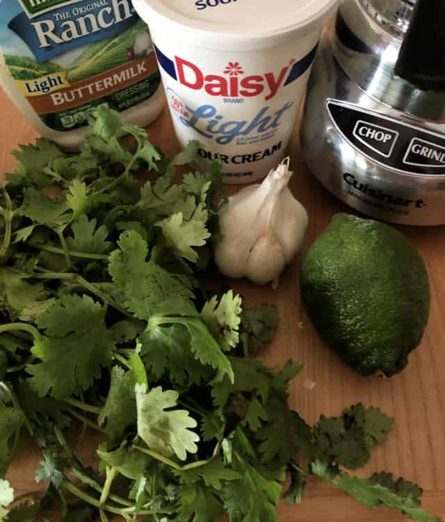 ingredients for sauce