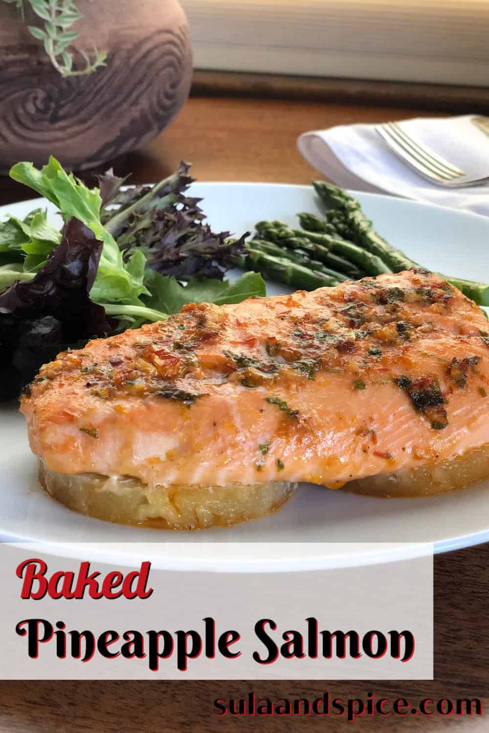 Baked Pineapple Salmon {Easy and Delicious} - Ovenspiration