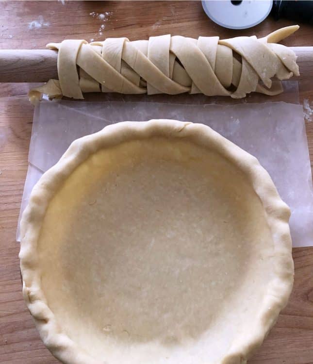 crust ready to be filled
