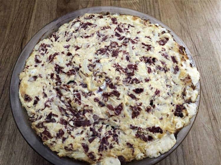 Baked reuben dip