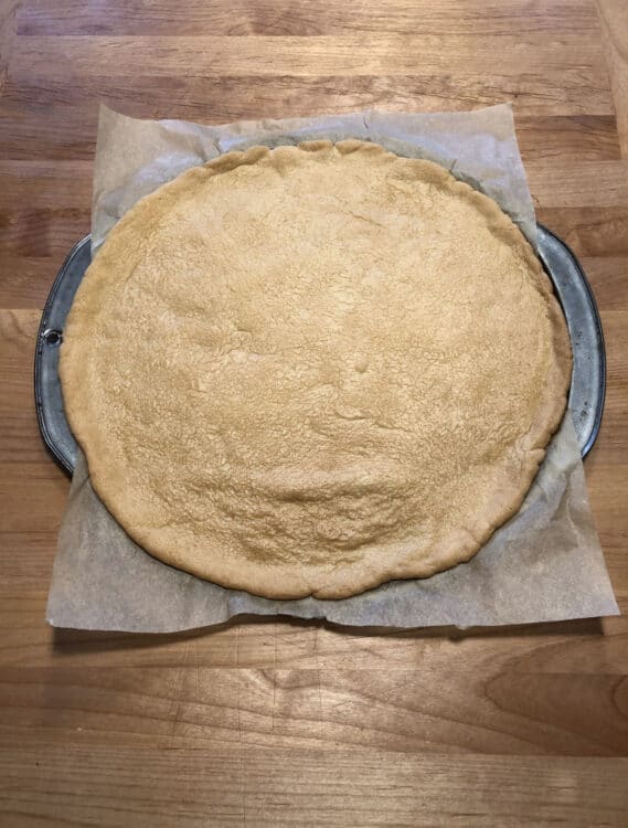 baked cookie crust