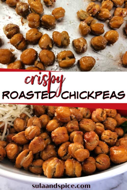 pin for Roasted Chickpeas