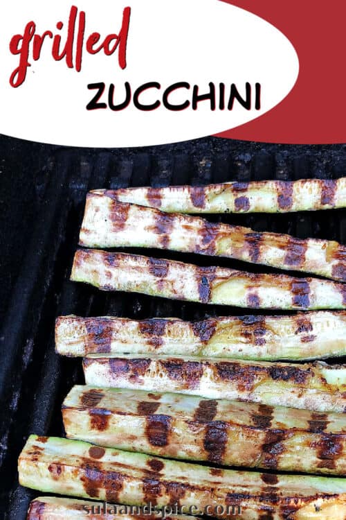 pin for grilled zucchini