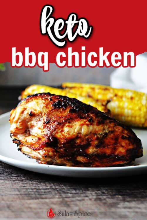 Keto BBQ chicken pin