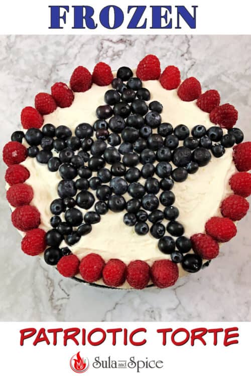 pin for frozen patriotic torte