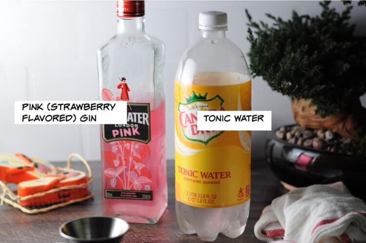 Pink Gin And Tonic Cocktail - Cooking LSL