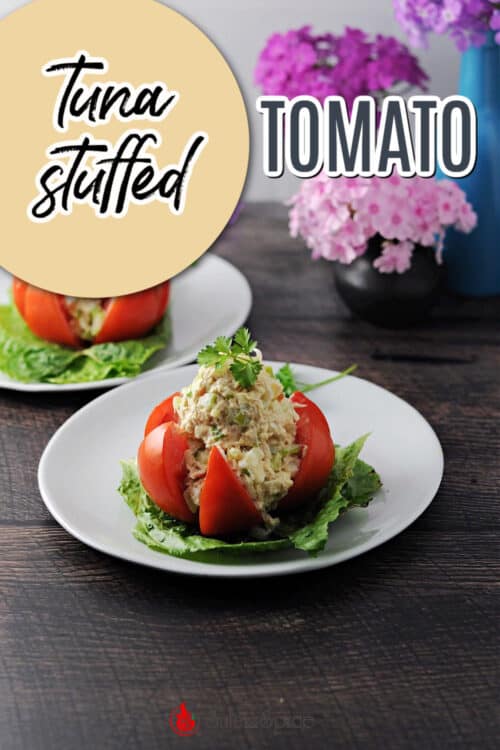 pin for tuna stuffed tomato