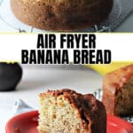 Pin for Air Fryer Banana Bread