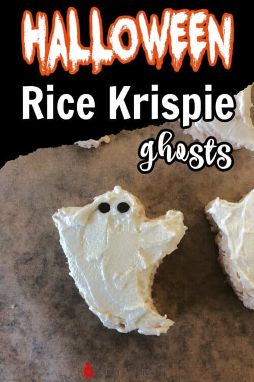 pin for rice krispie treat ghosts