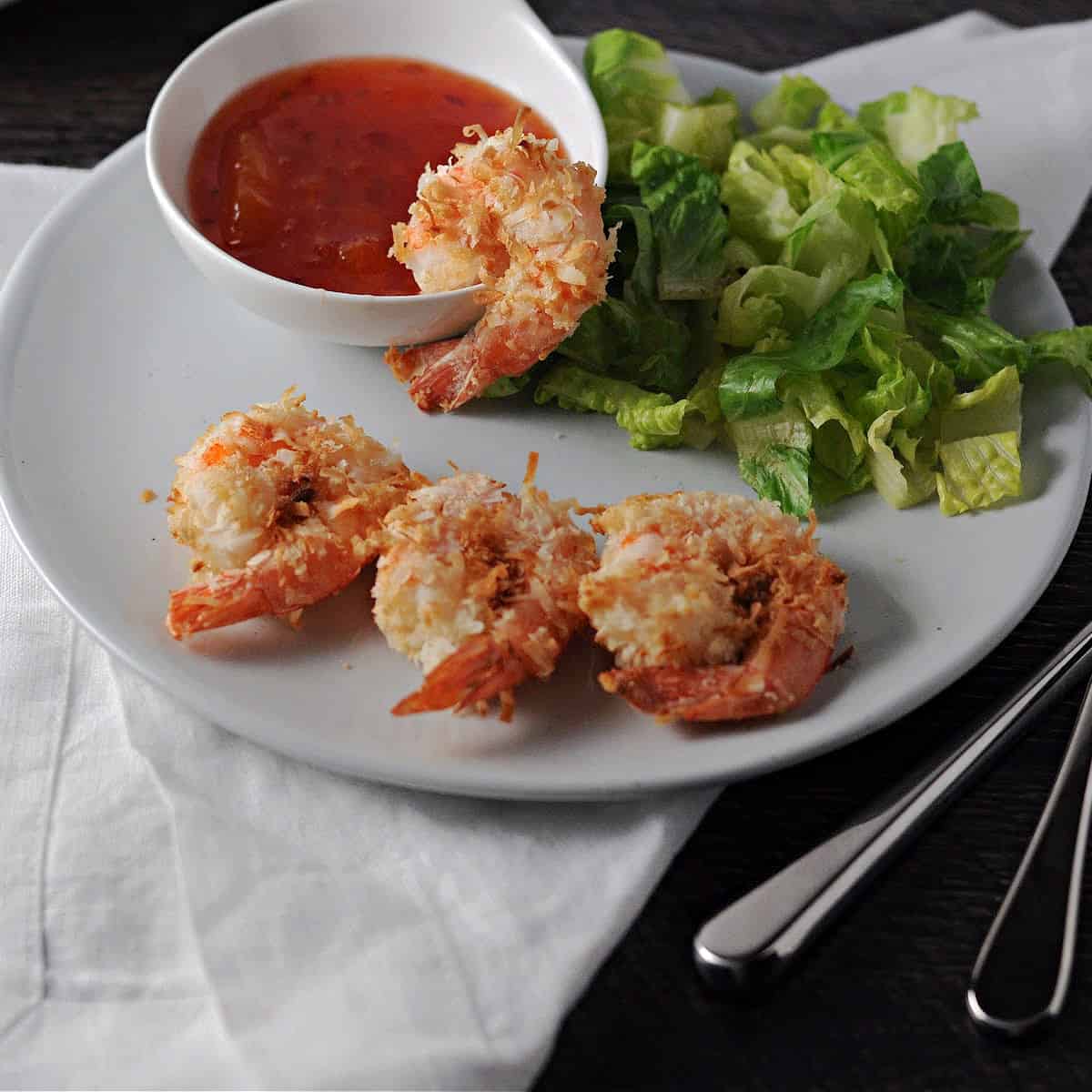 Air Fryer Coconut Shrimp - Sula and Spice