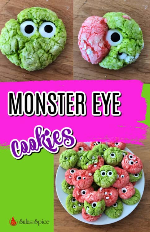 pin for Monster eye cookies