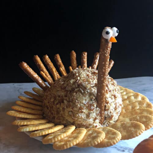 Turkey Cheese Ball For Thanksgiving - Ovenspiration