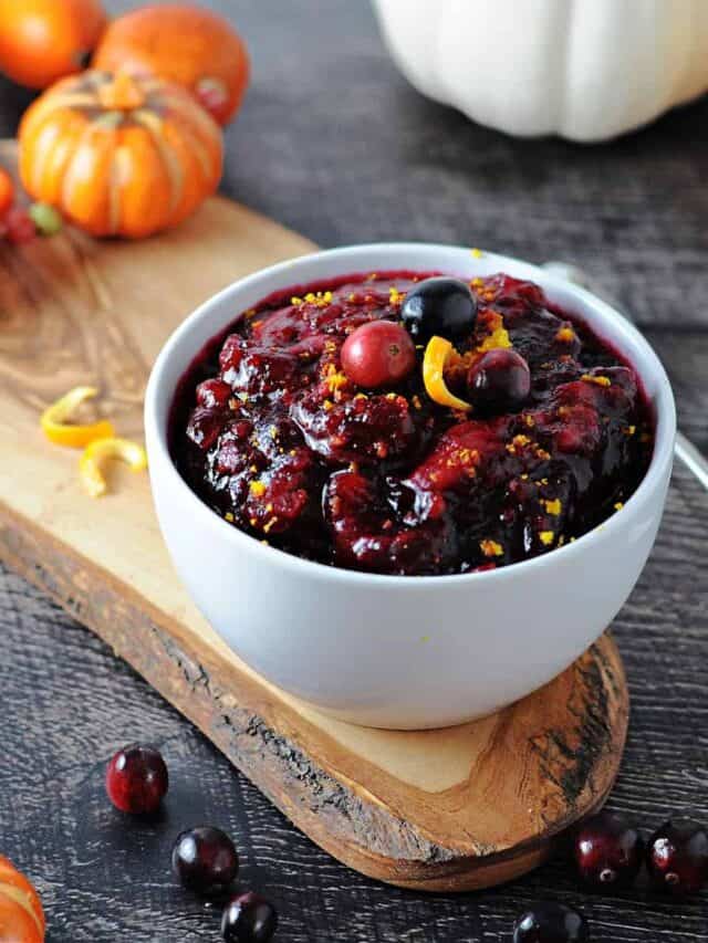 Keto Cranberry Sauce