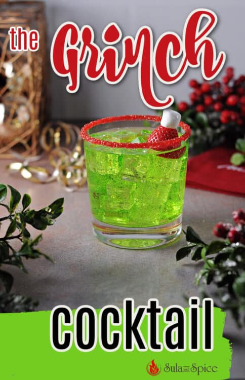 pin for Grinch cocktail