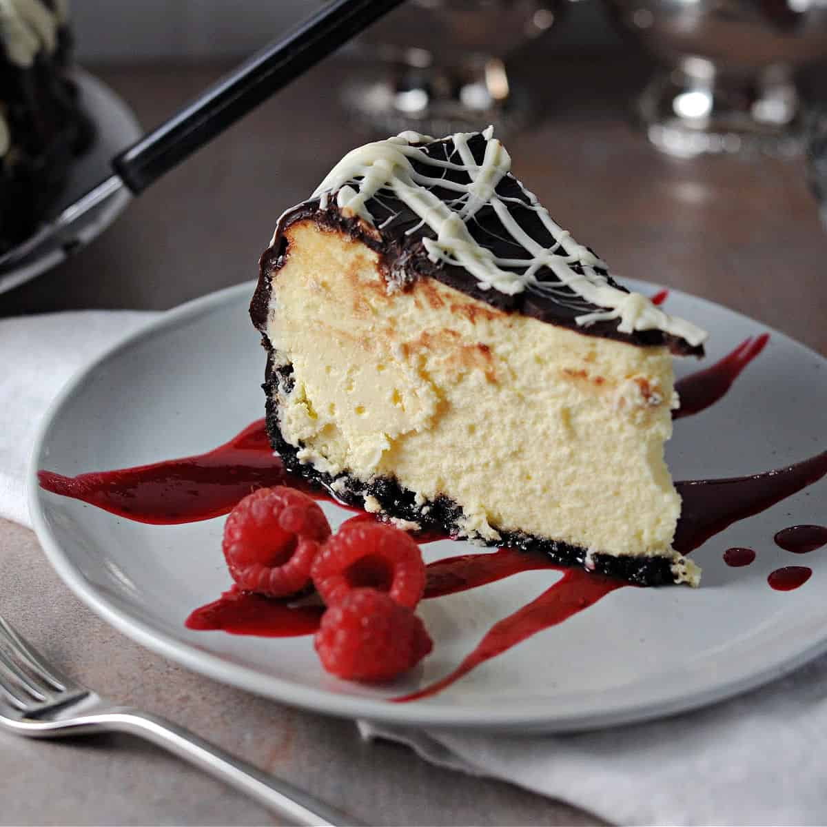 White choc deals cheesecake