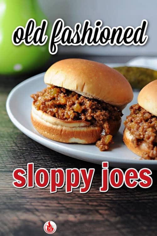 pin for old fashioned sloppy joes