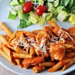pin for chicken penne alla vodka sauce