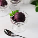 Pin for blueberry nice cream.