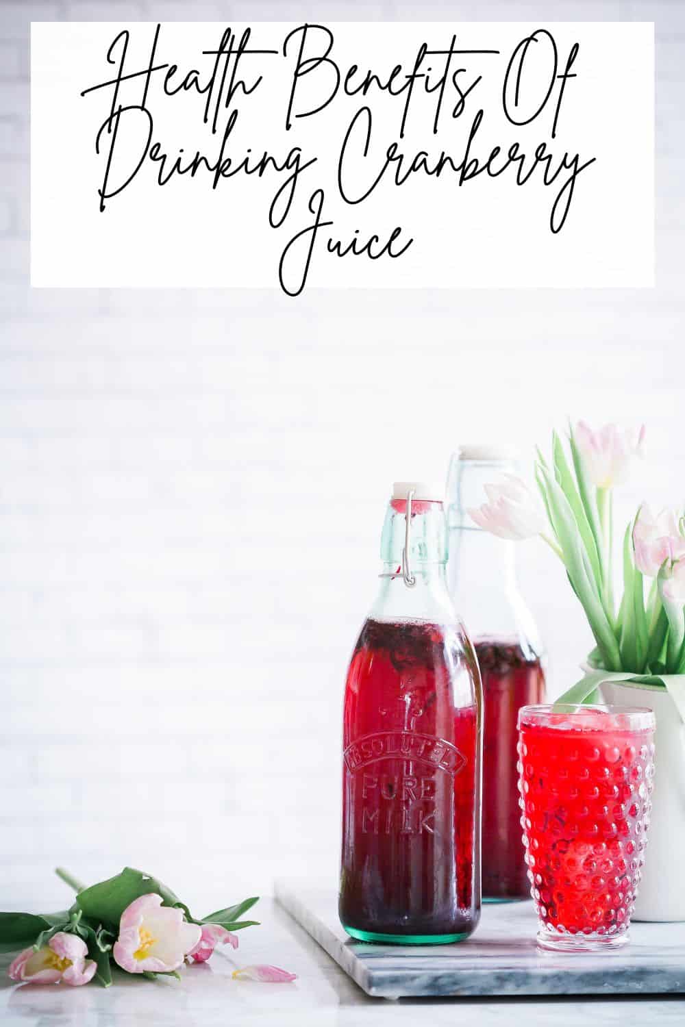 pin for cranberry juice health benefits.
