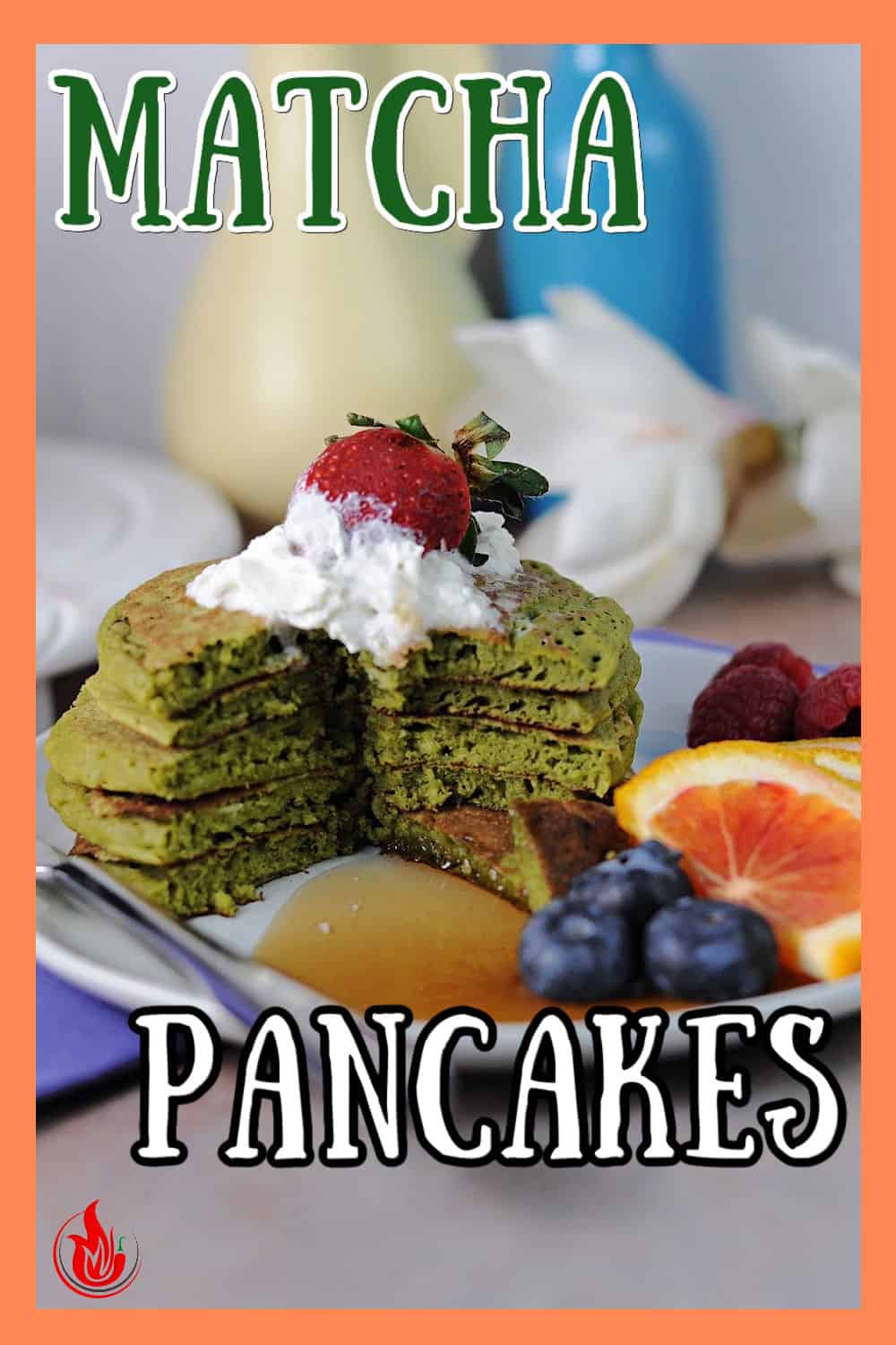 pin for matcha pancakes.
