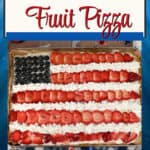 Pin for American flag fruit pizza.