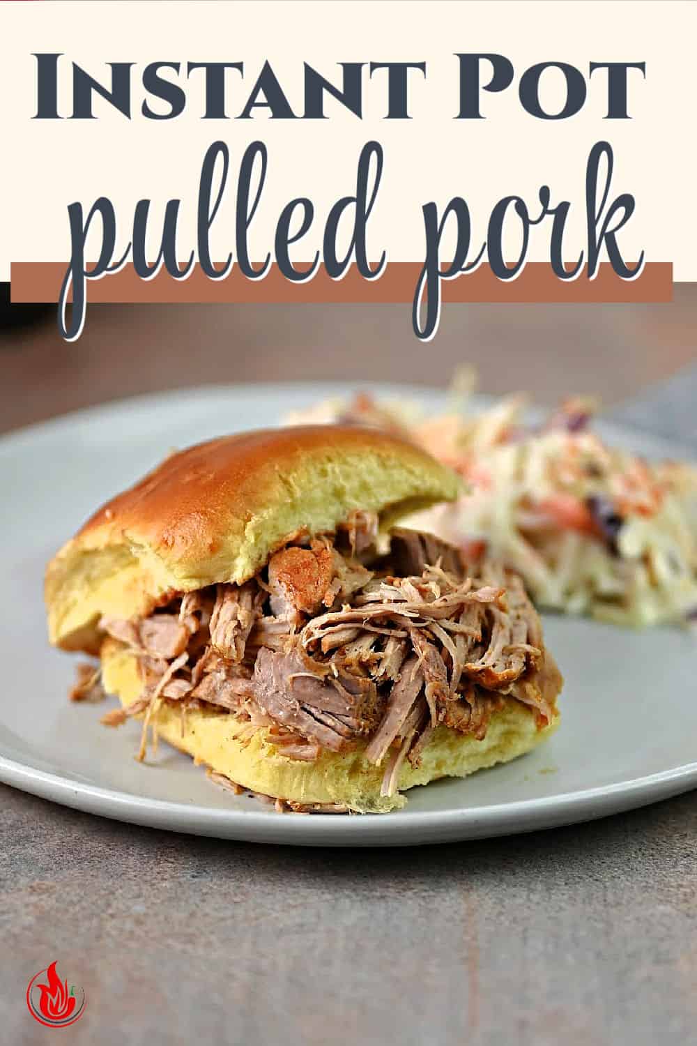 Pin for Instant Pot Pulled Pork.