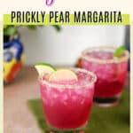 Pin for Prickly pear margarita.