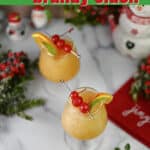 Pin for holiday party brandy slush.