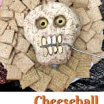 Cheeseball for Halloween pin