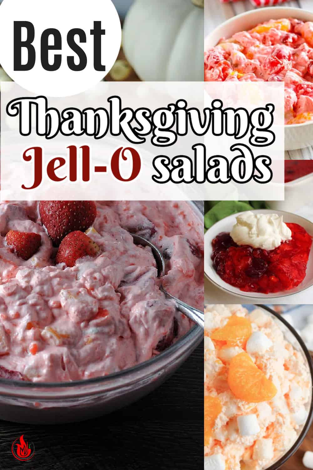 pin for best Thanksgiving Jello Salads