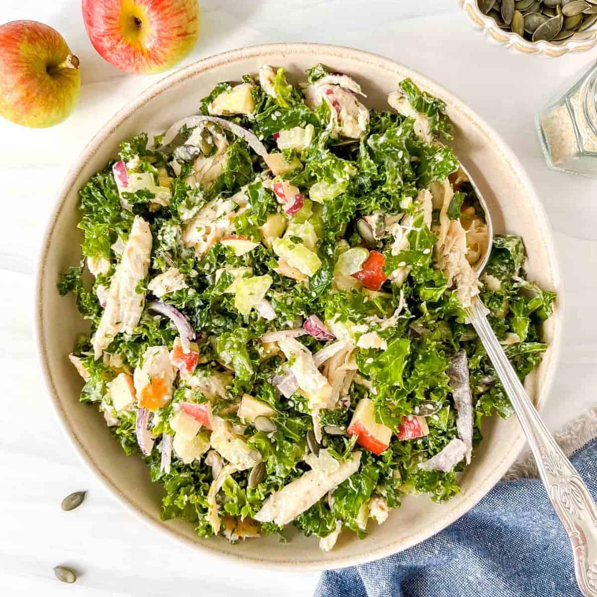 Chicken Kale Salad.