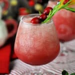 cranberry daiquiri rum slush.