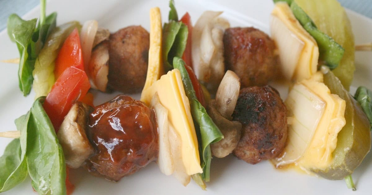 Burger Bobs Hamburger Kabobs