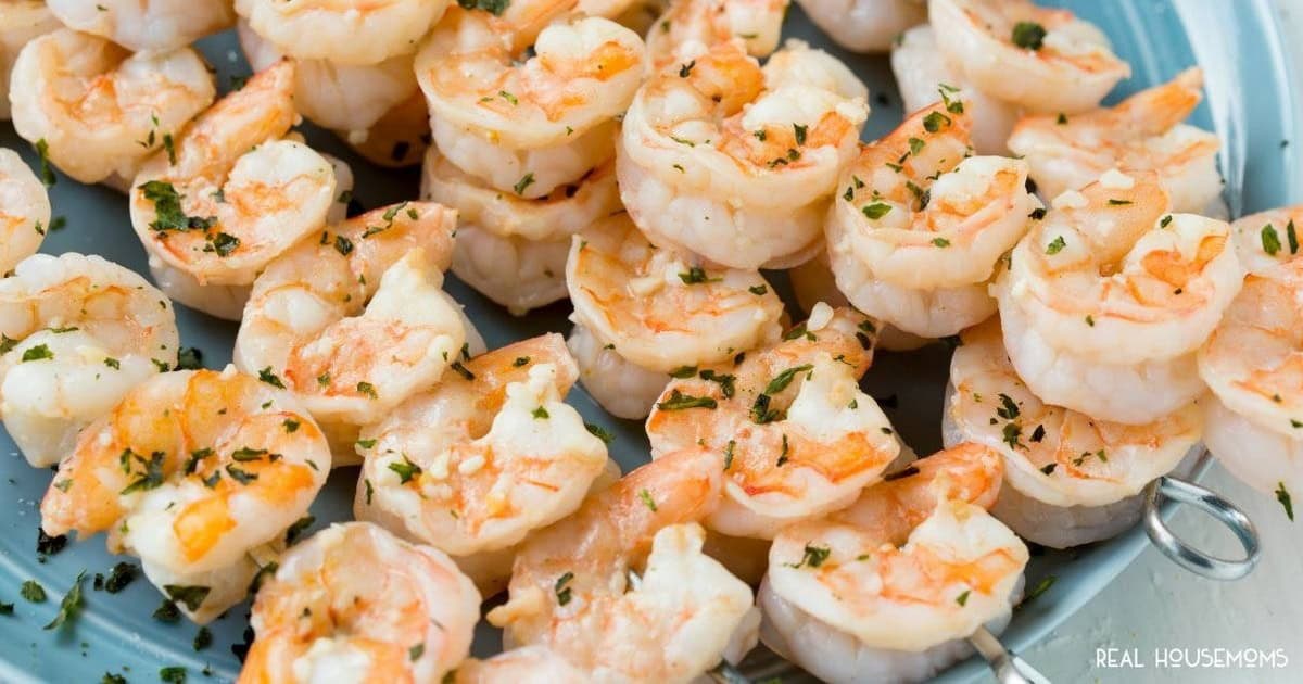 Pineapple Coconut Lime Shrimp Skewers