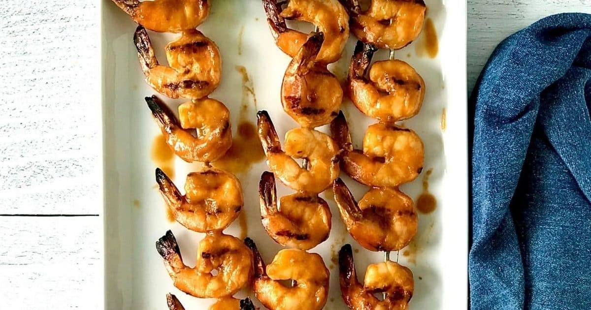 Tequila Pineapple Shrimp Skewers
