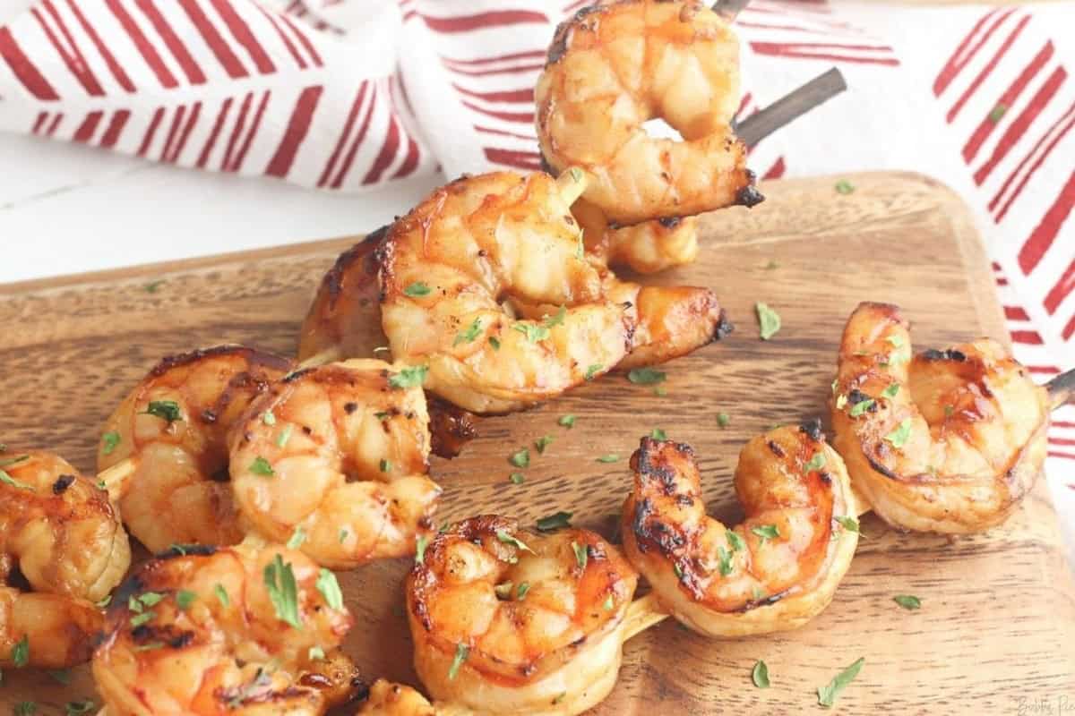 Teriyaki Shrimp Skewers