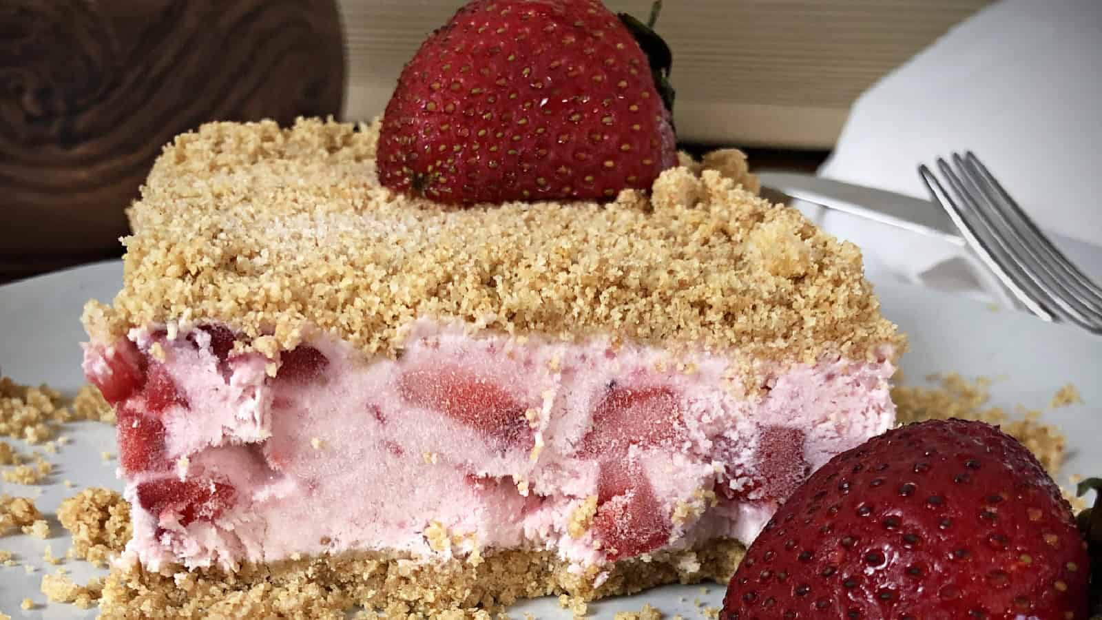 Frozen Strawberry Dessert.