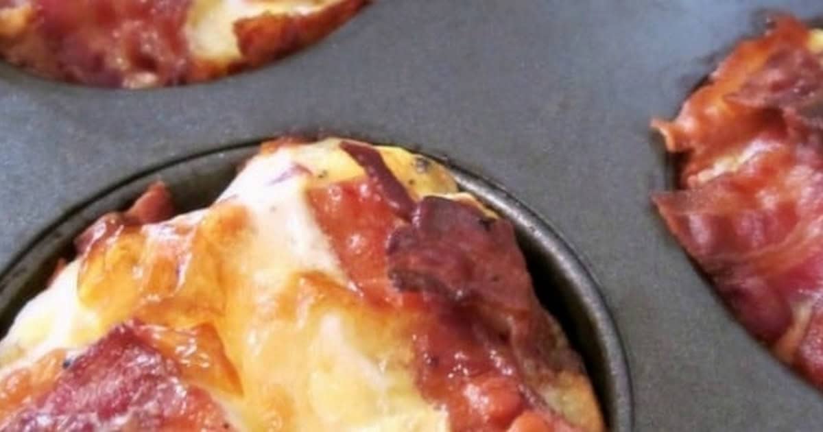 Bacon Eggs Breakfast Muffins.