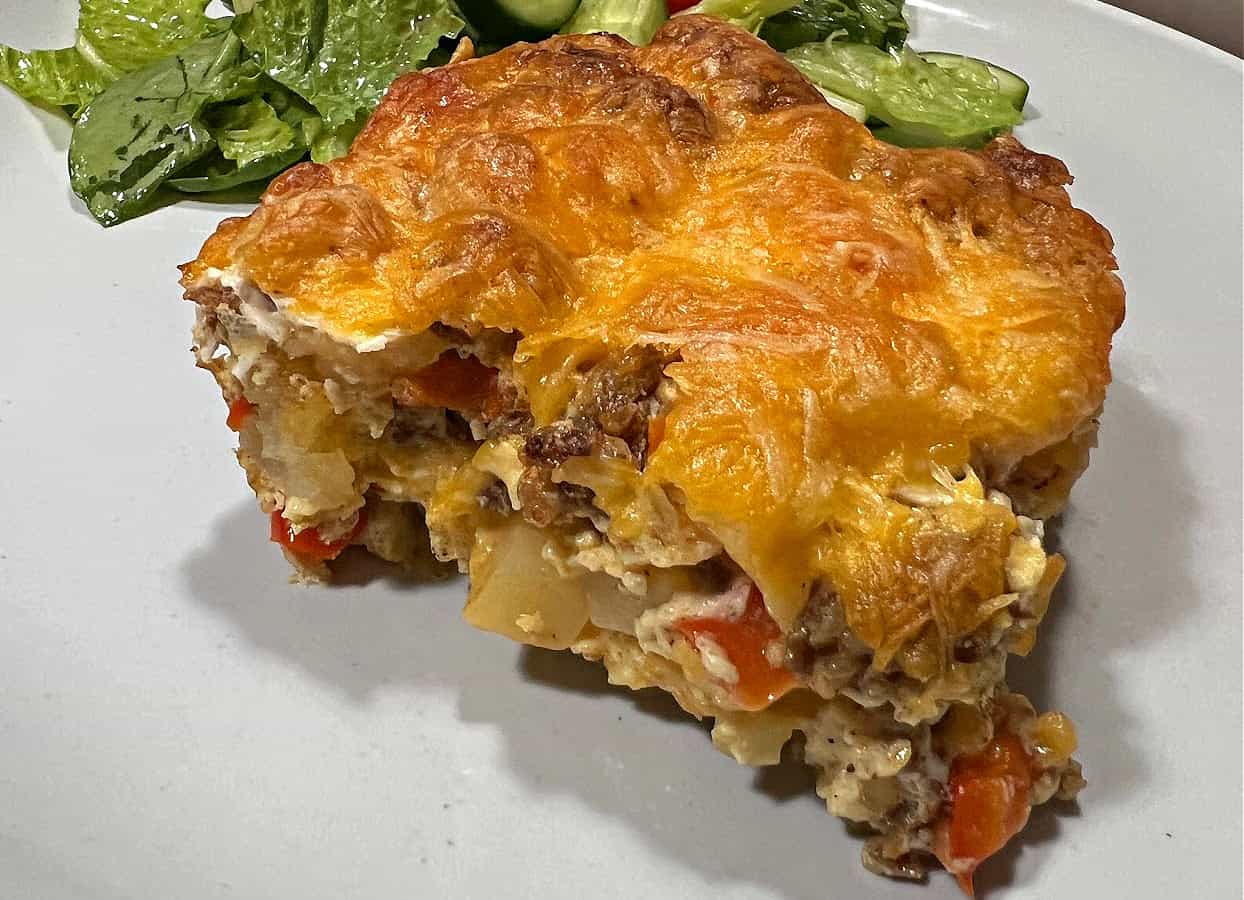 Chorizo Egg Bake.