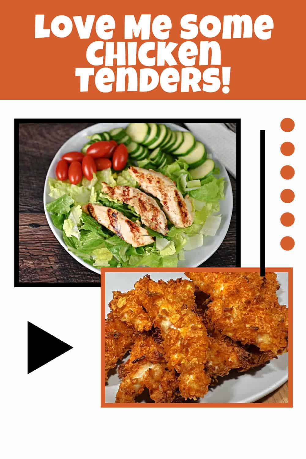 chicken tenders roundup pin.