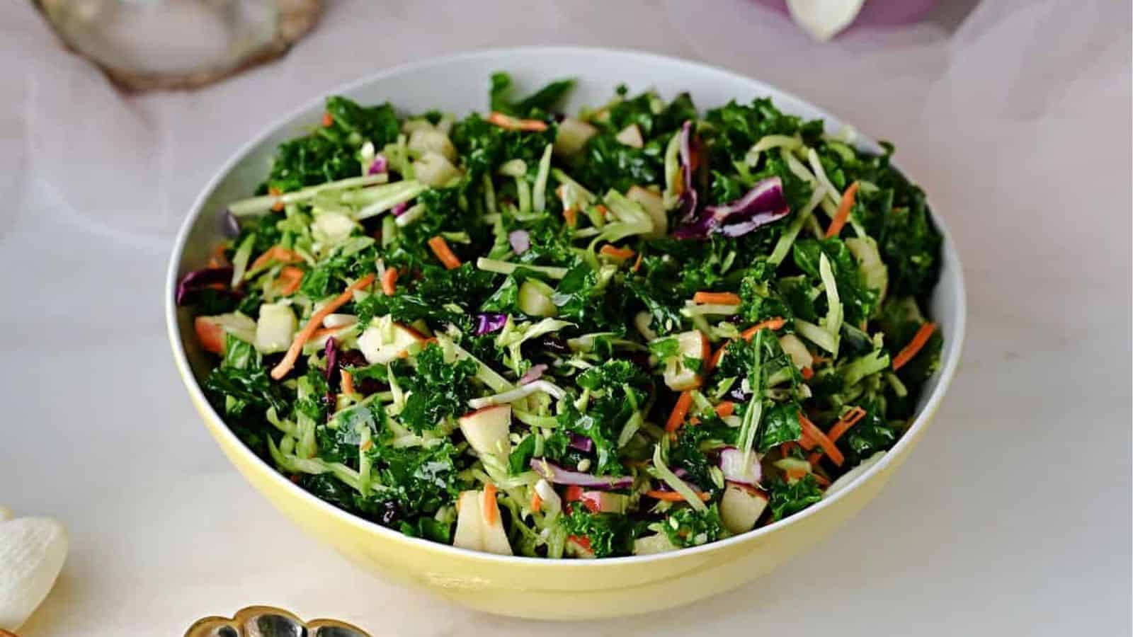 Broccoli-Kale Salad.