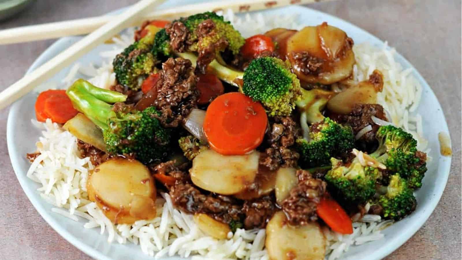 Shaved Beef & Broccoli Stir Fry.