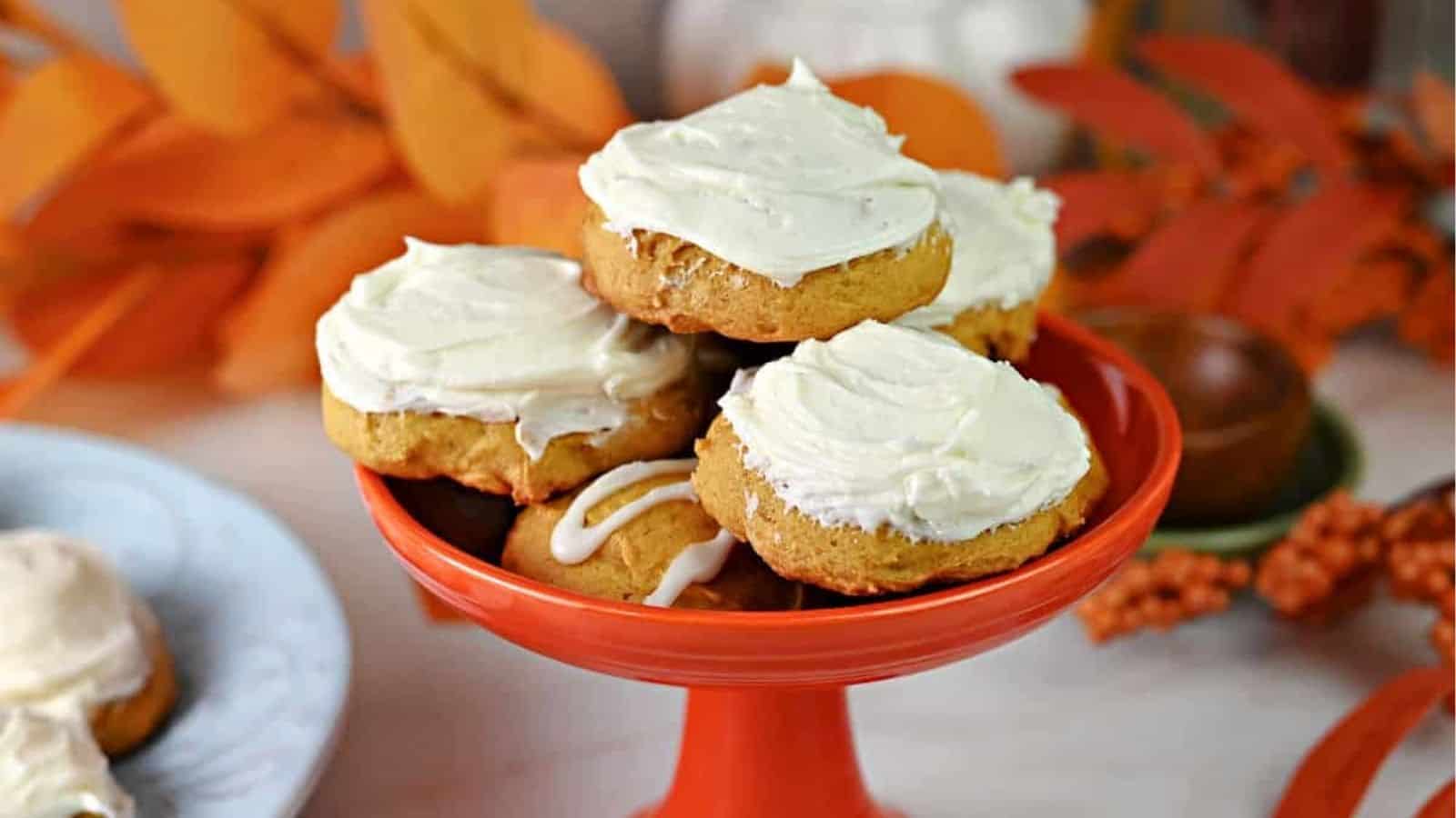 Old Fashioned Pumpkin Cookies.