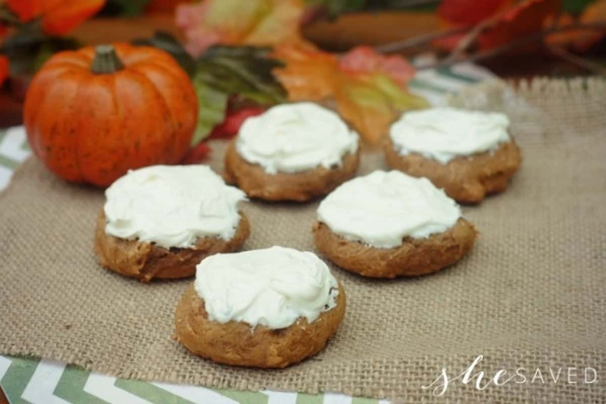 Easy Pumpkin Spice Cookies Recipe.