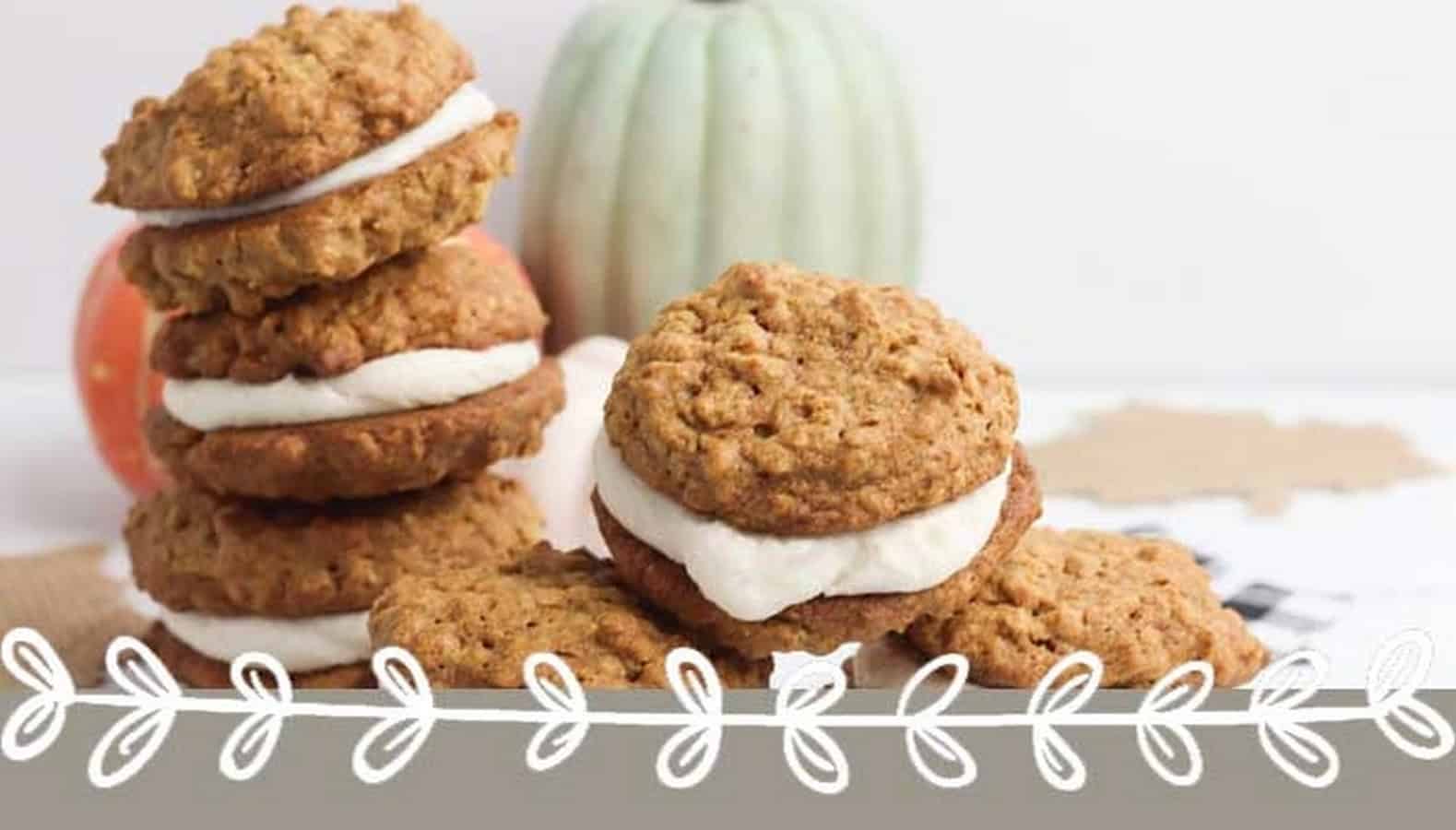Gluten Free Pumpkin Cookies.