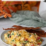 pin for scrambled eggs with cottage cheese.